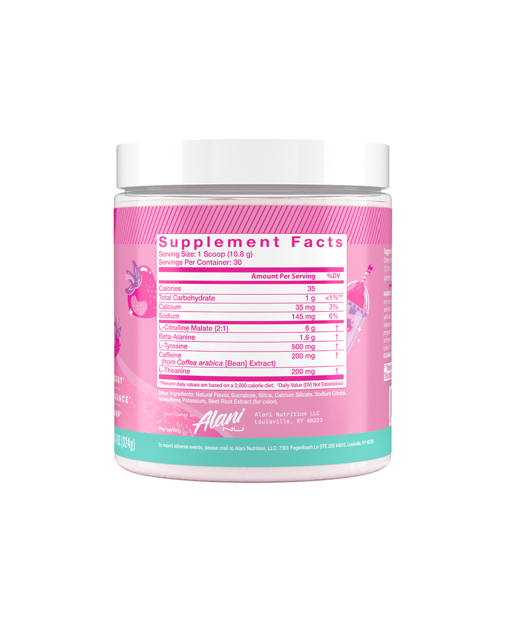 Alani Nu Pre-Workout - Pink Slush G3 - image 2