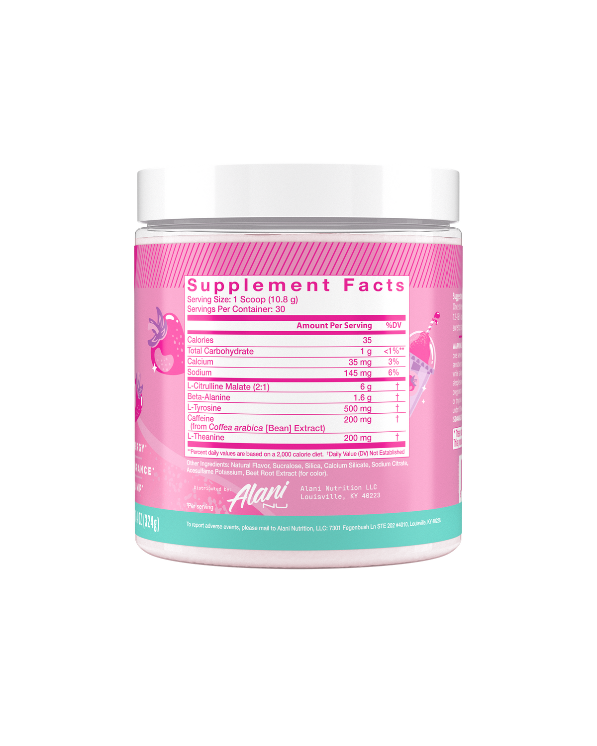 Alani Nu Pre-Workout - Pink Slush B1 - image 2