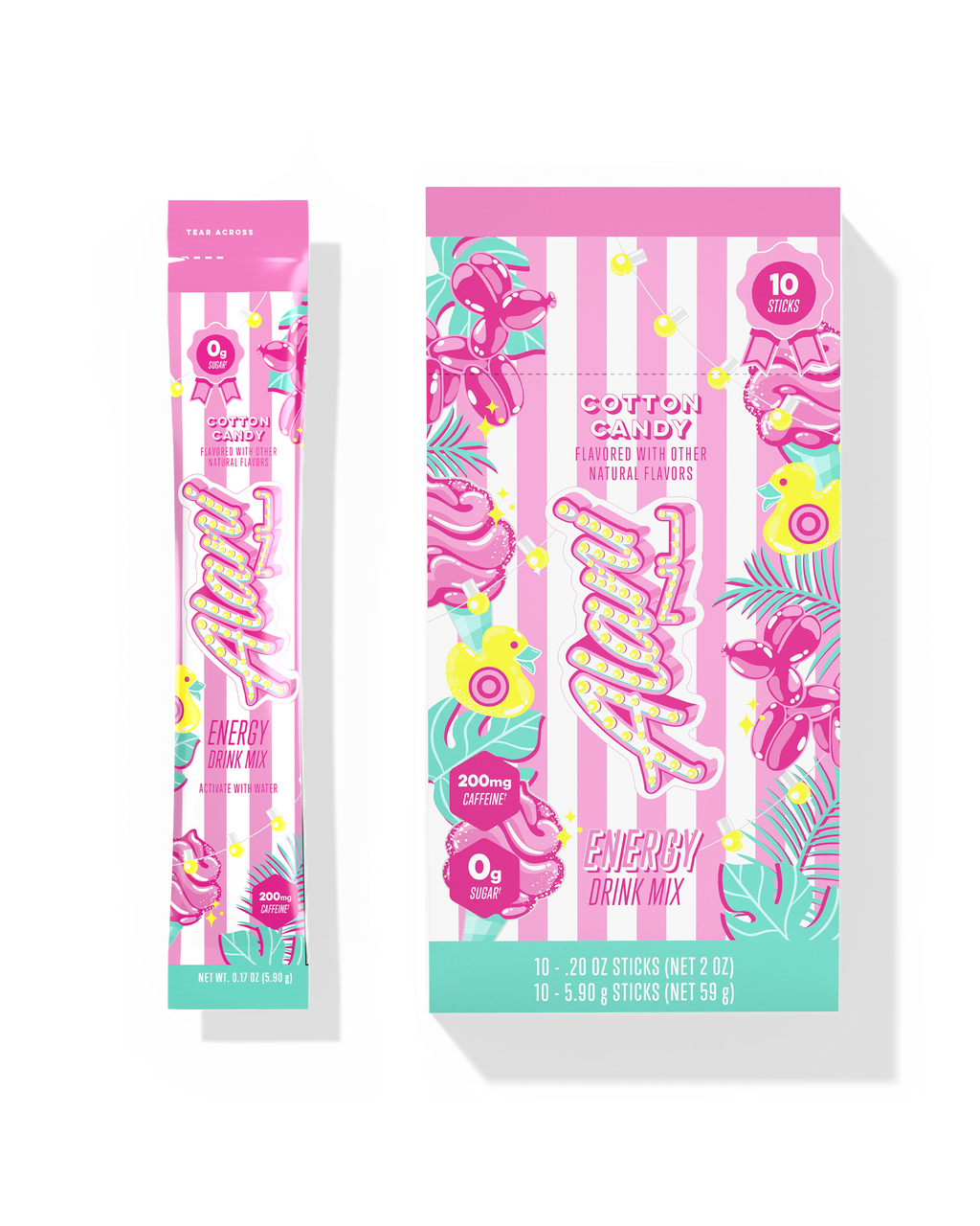Alani Nu Energy Sticks - Cotton Candy C1 - image 1