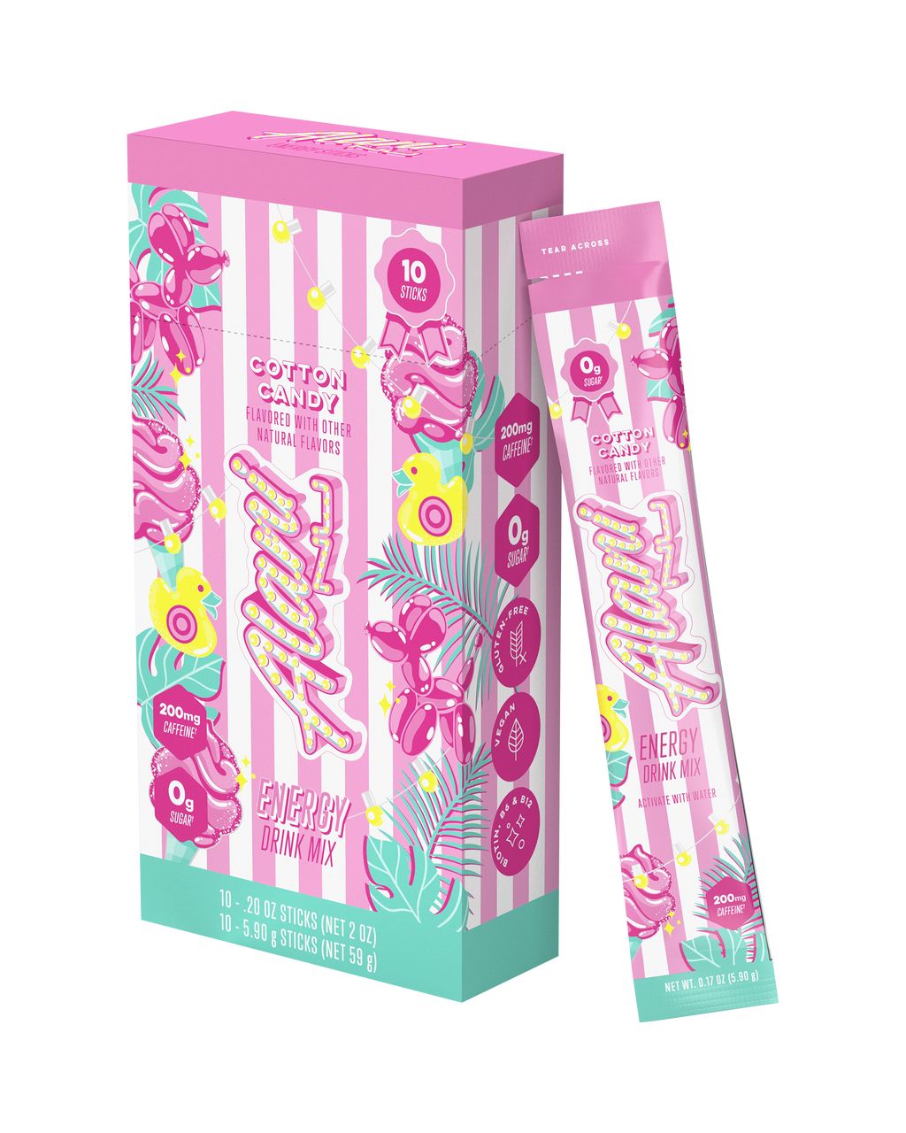 Alani Nu Energy Sticks - Cotton Candy T1 - image 2