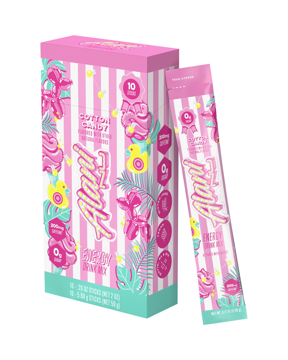 Alani Nu Energy Sticks - Cotton Candy C1 - image 2