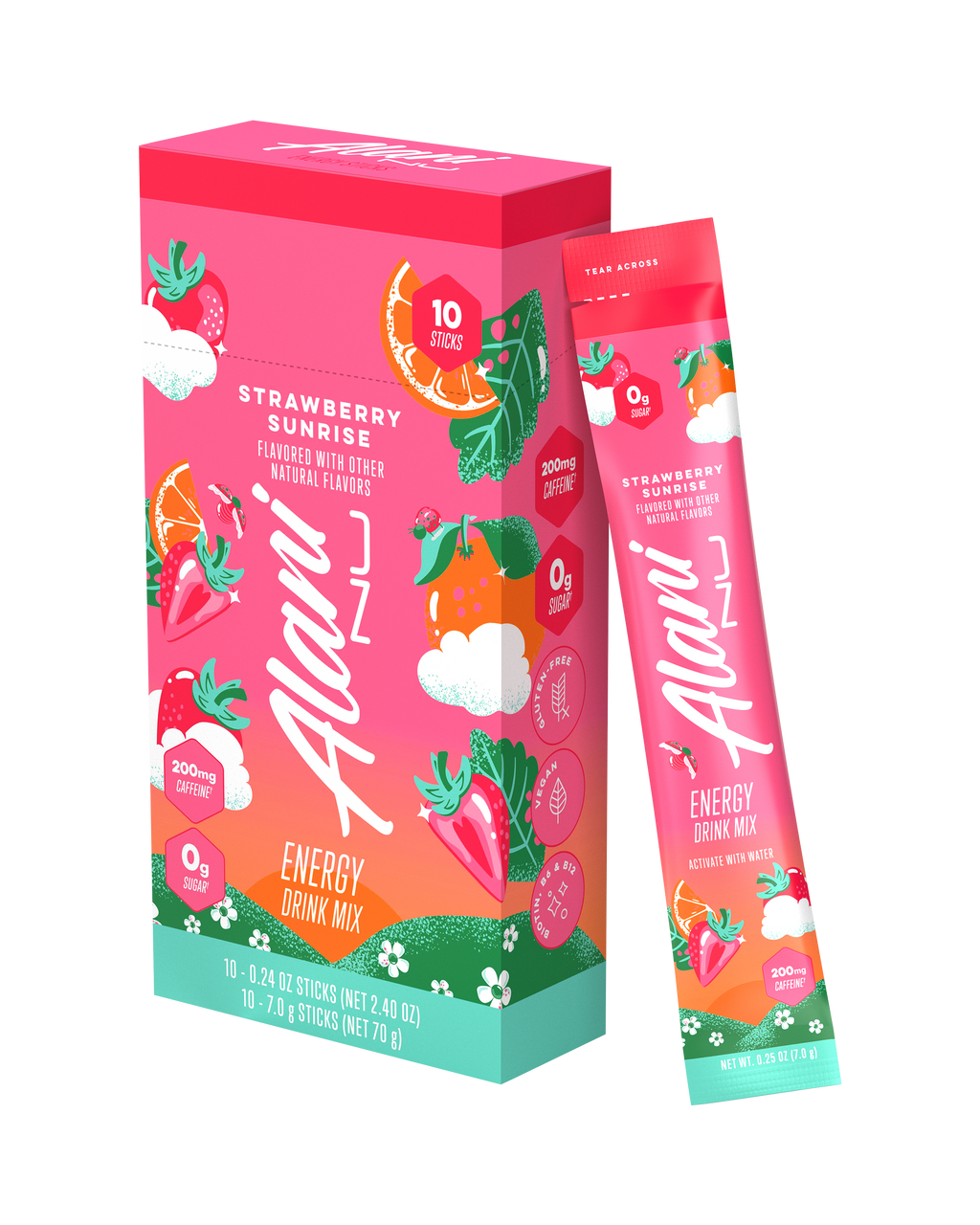 Alani Nu Energy Sticks - Strawberry Sunrise Y9 - image 2