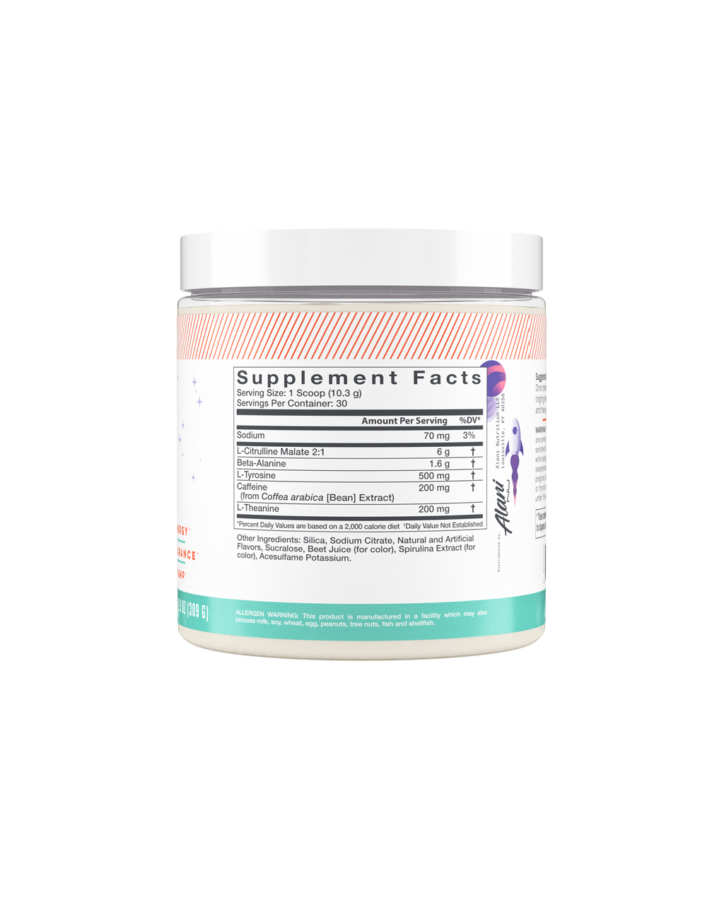 Alani Nu Pre-Workout - Galaxy Lemonade N2 - image 3
