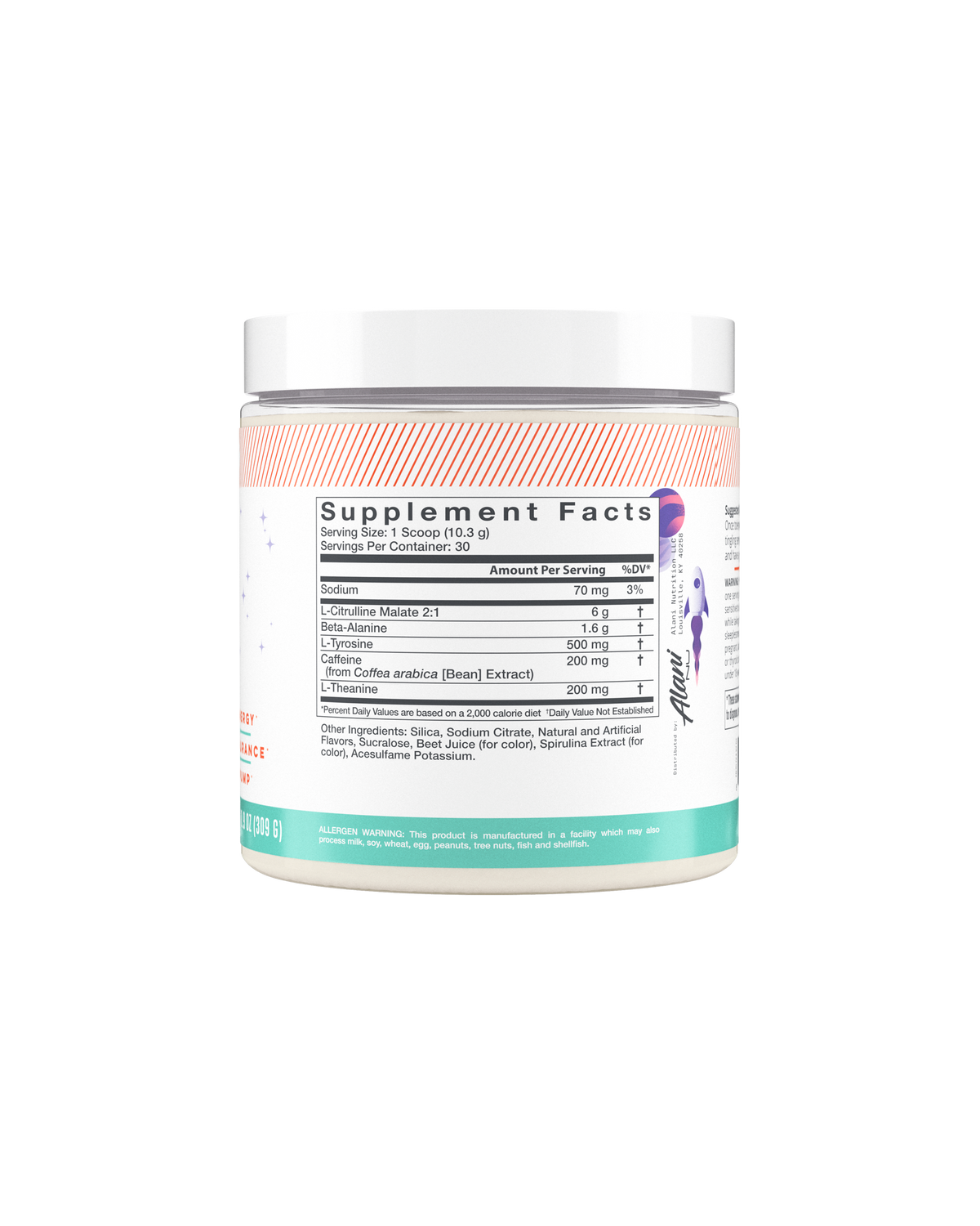 Alani Nu Pre-Workout - Galaxy Lemonade N2 - image 3