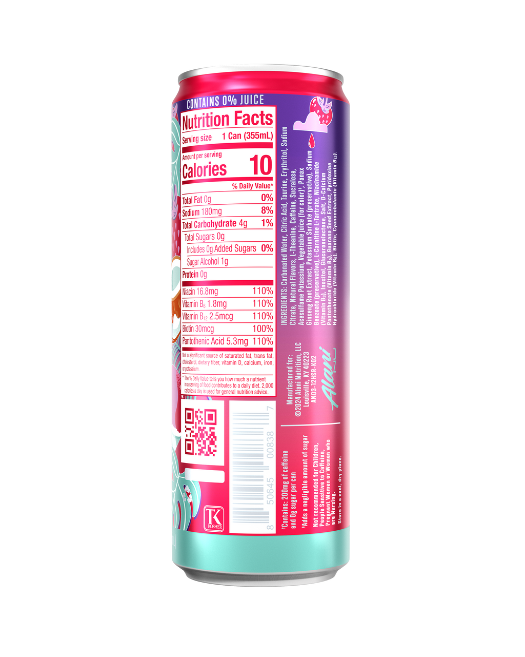 Alani Nu Energy Drink - Hawaiian Shaved Ice X1 - image 3