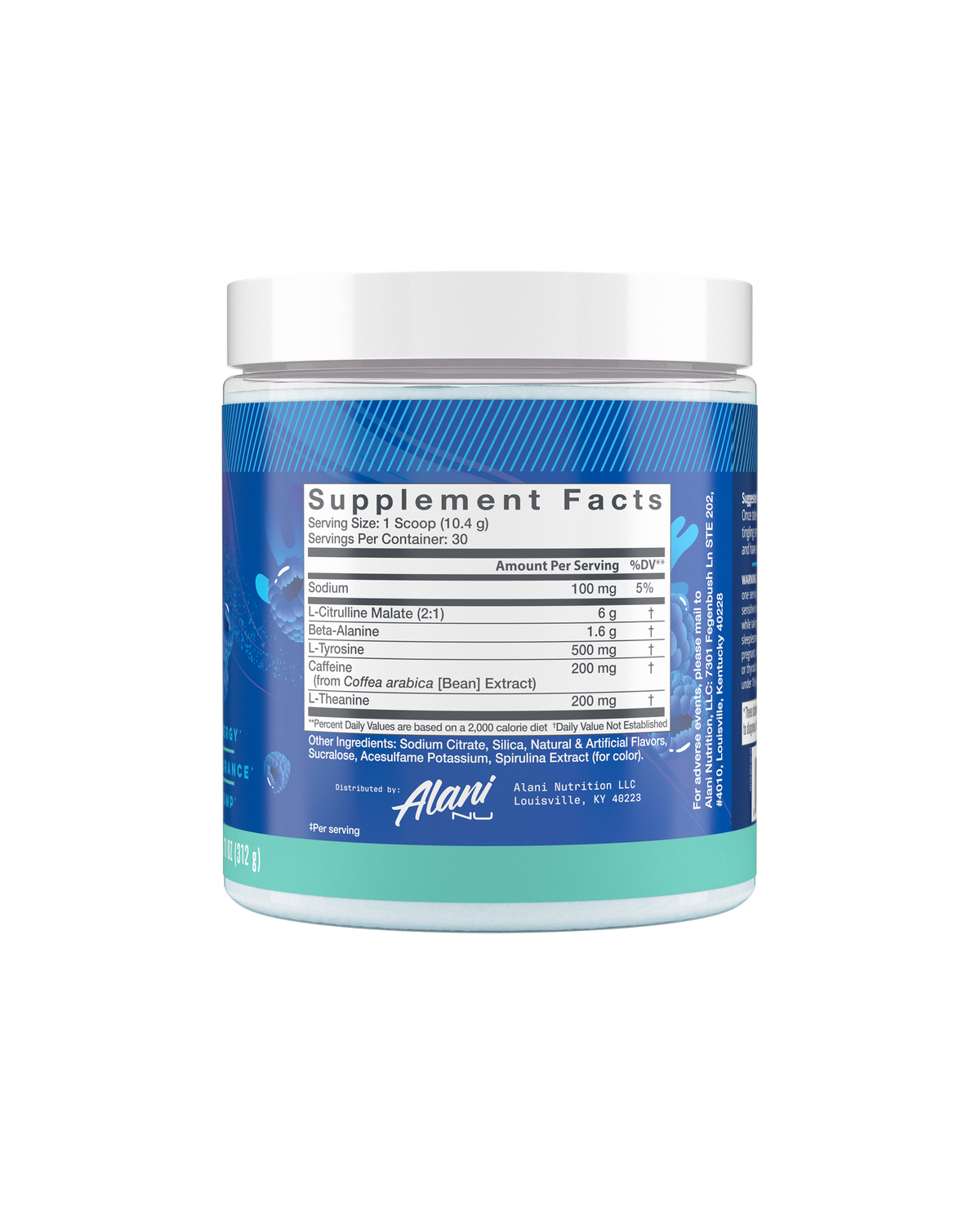 Alani Nu Pre-Workout - Breezeberry S5 - image 2