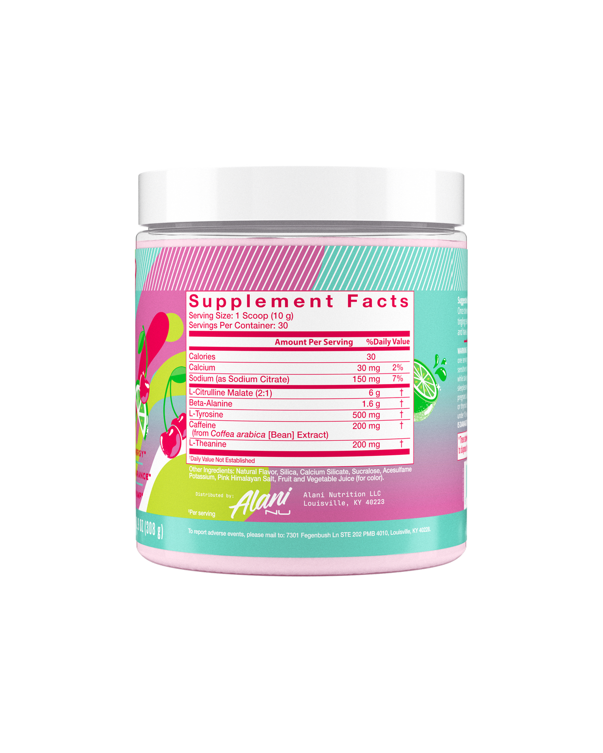 Alani Nu Pre-Workout - Cherry Twist R5 - image 2