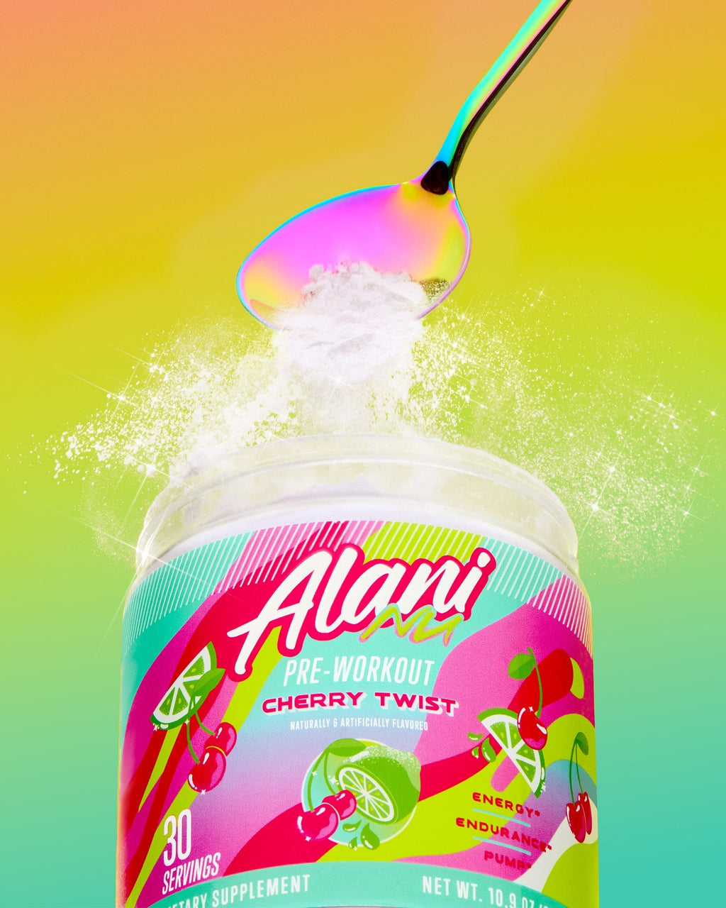 Alani Nu Pre-Workout - Cherry Twist R5 - image 5