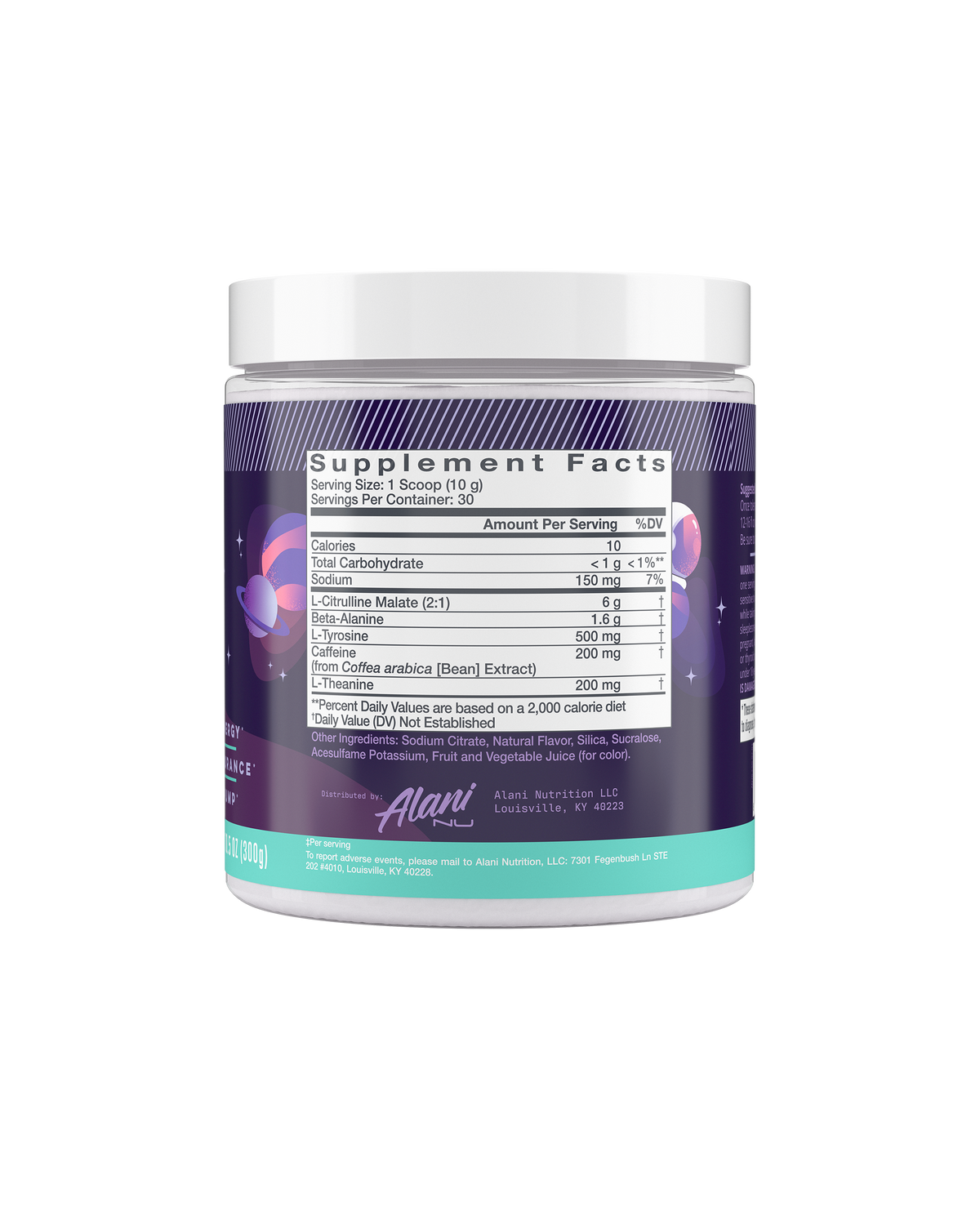 Alani Nu Pre-Workout - Cosmic Stardust O9 - image 2