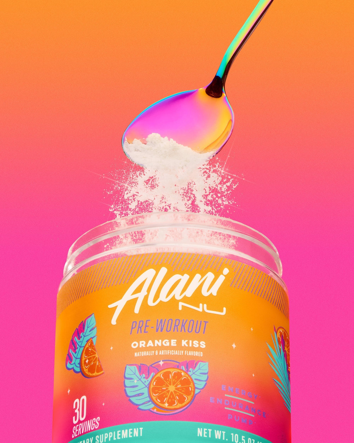 Alani Nu Pre-Workout - Orange Kiss J7 - image 5