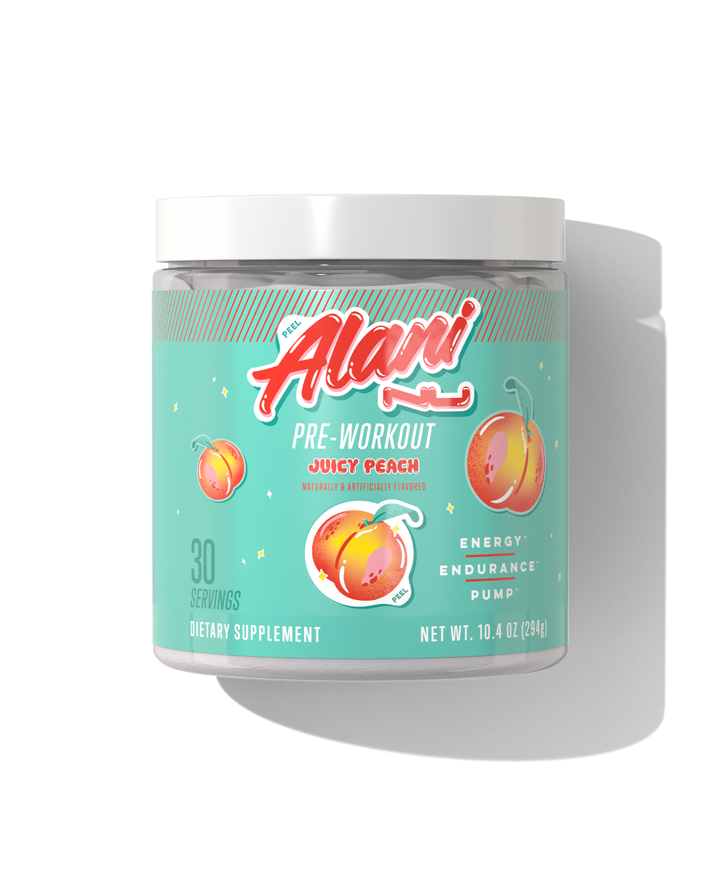 Alani Nu Pre-Workout - Juicy Peach T9 - image 1