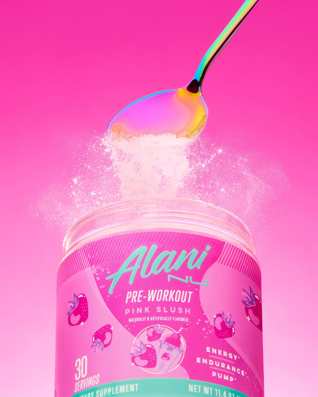 Alani Nu Pre-Workout - Pink Slush B1 - image 5