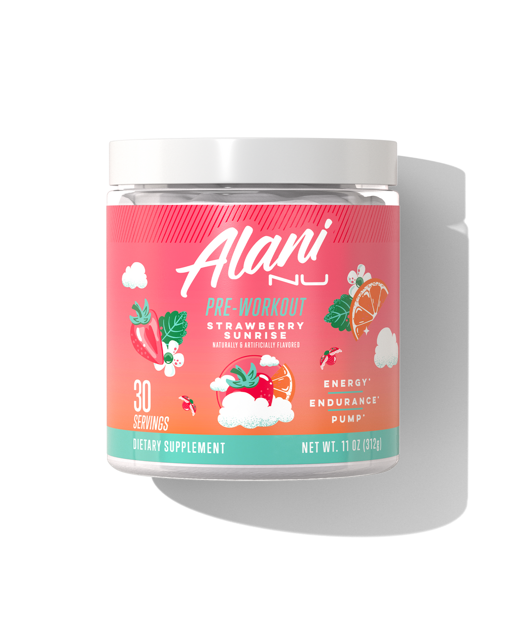 Alani Nu Pre-Workout - Strawberry Sunrise C2 - image 1