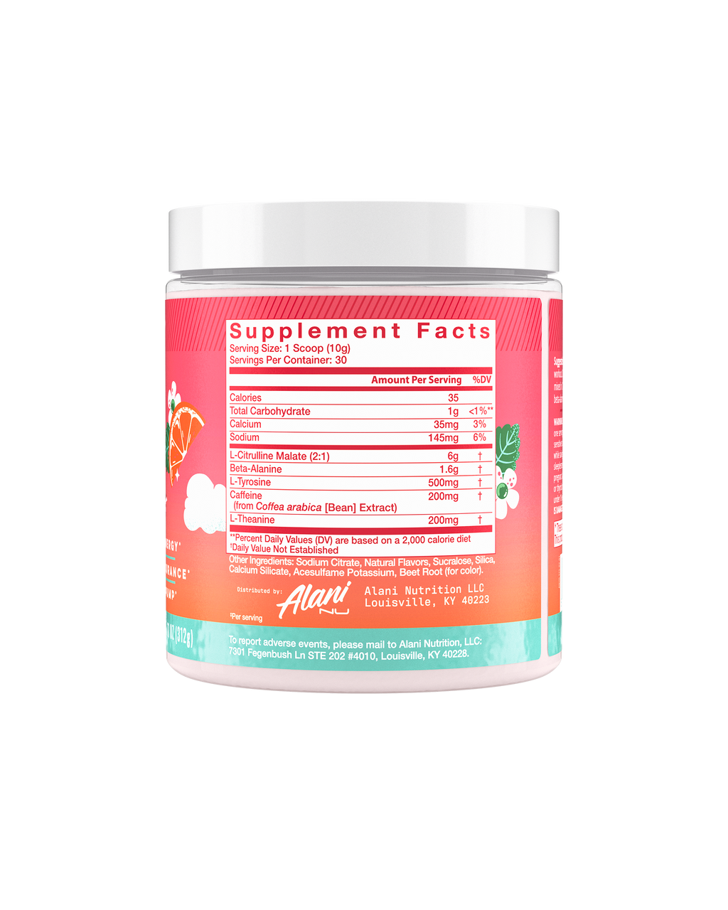 Alani Nu Pre-Workout - Strawberry Sunrise C2 - image 2