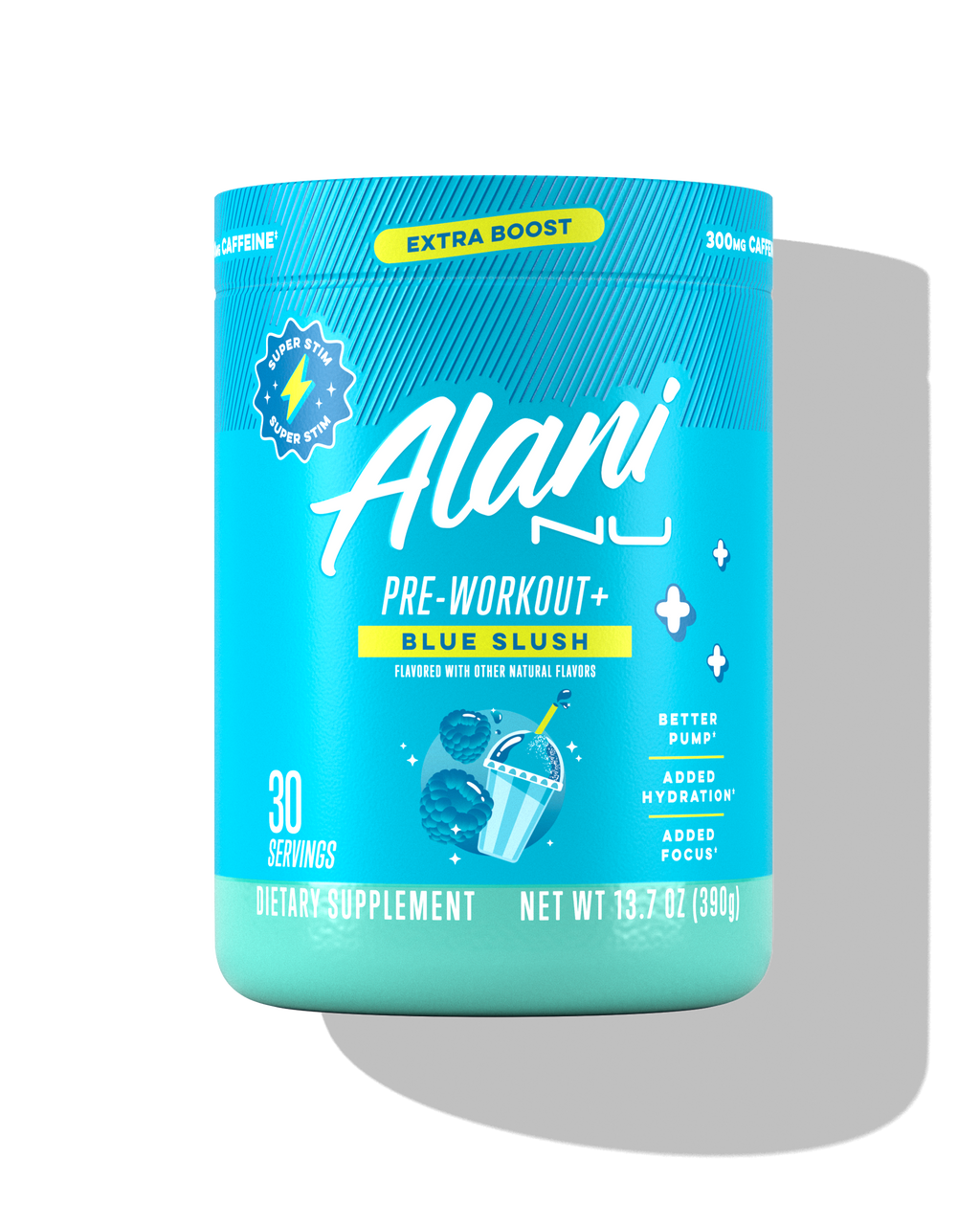 Alani Nu Pre-Workout+ - Blue Slush K5 - image 1