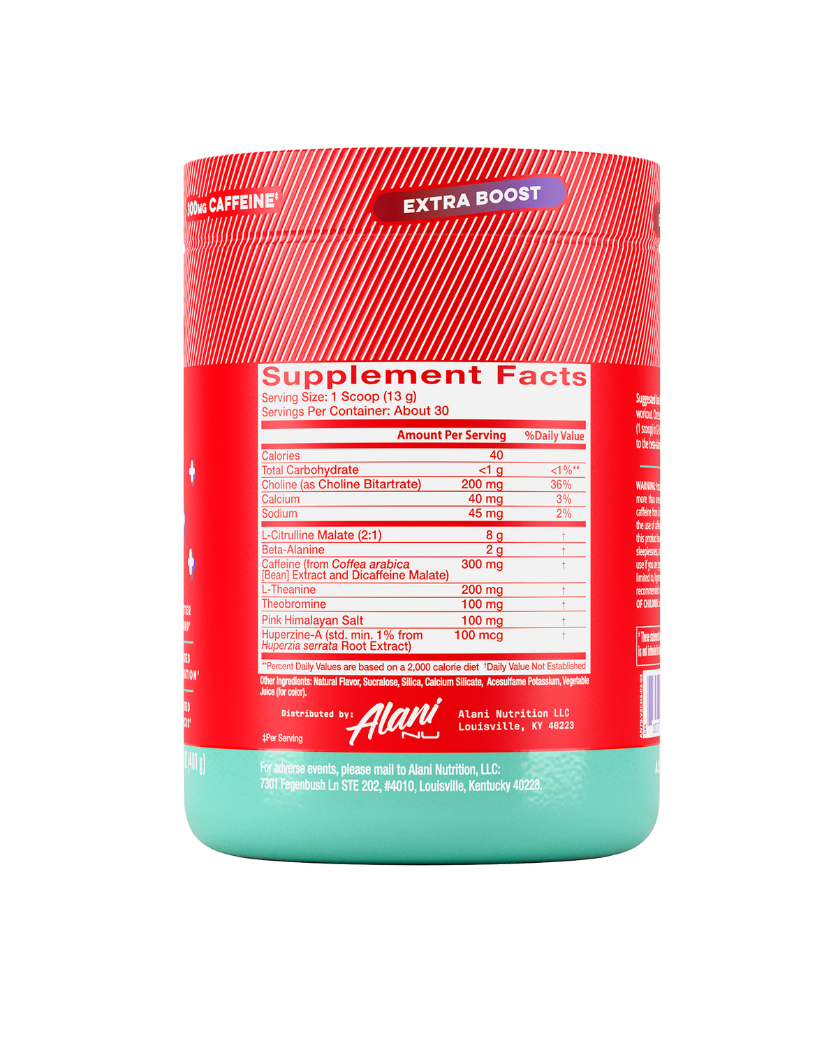 Alani Nu Pre-Workout+ - Cherry Slush E3 - image 2