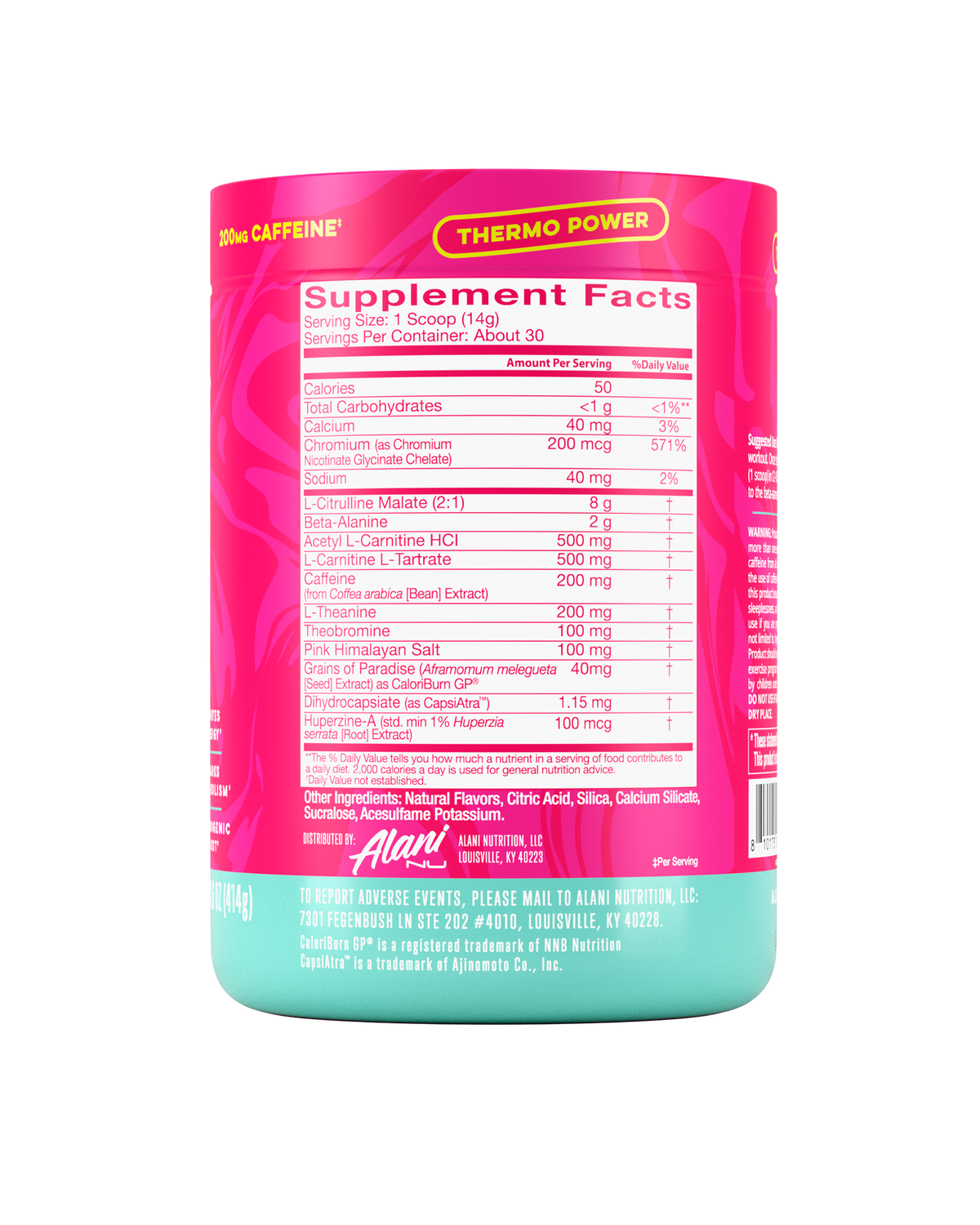 Alani Nu Pre-Workout+ Burn - Dragon Fruit Rush O5 - image 2