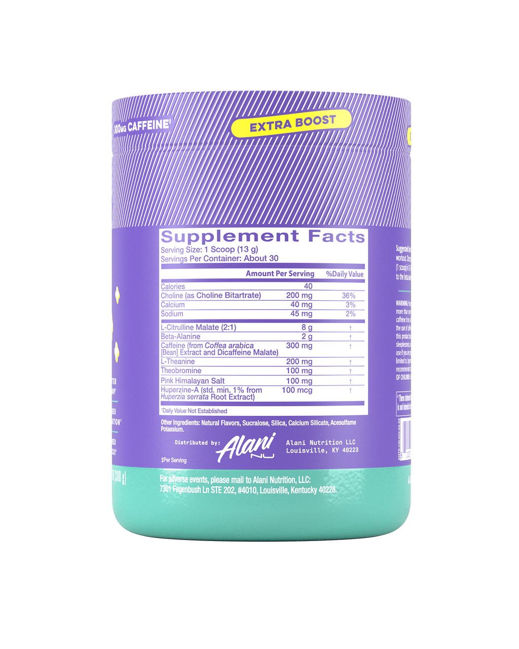 Alani Nu Pre-Workout+ - Frozen Lemonade L6 - image 2