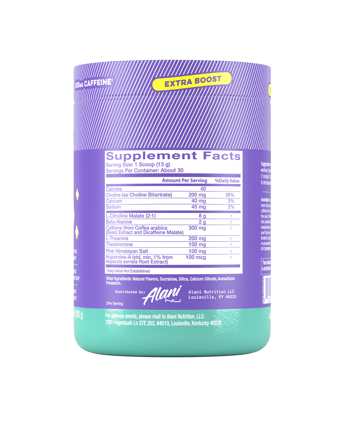 Alani Nu Pre-Workout+ - Frozen Lemonade L6 - image 2