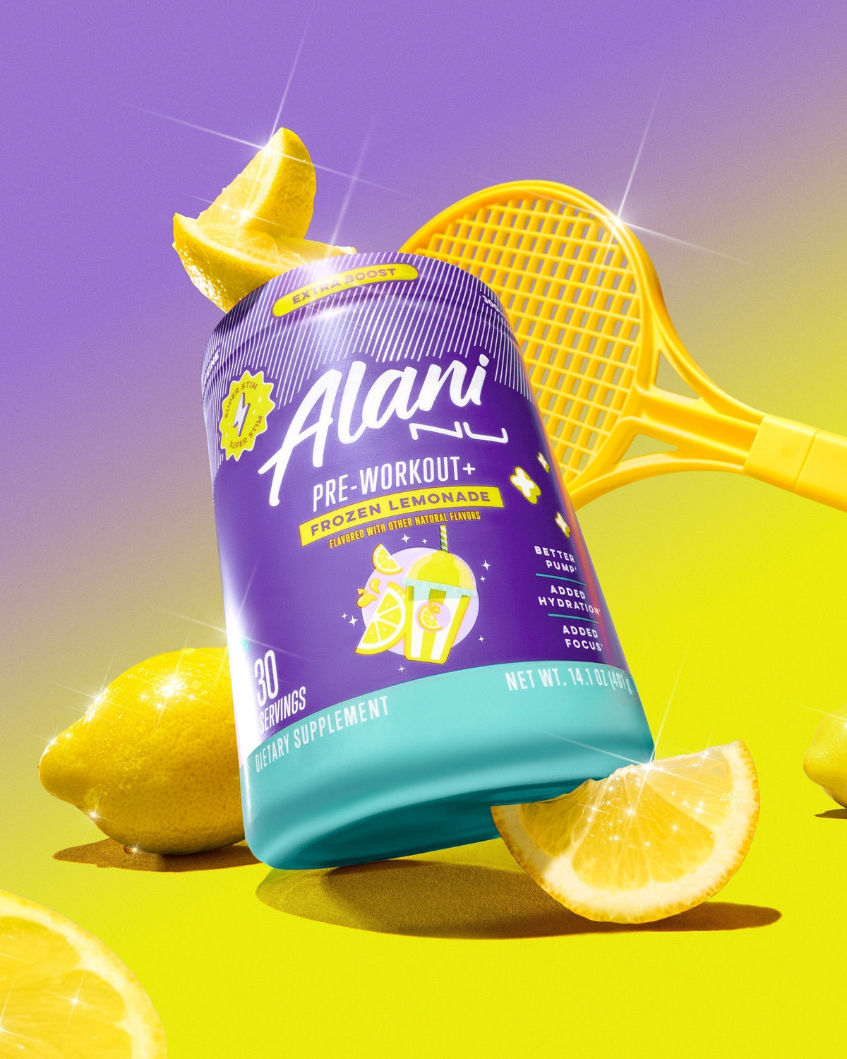 Alani Nu Pre-Workout+ - Frozen Lemonade L6 - image 4