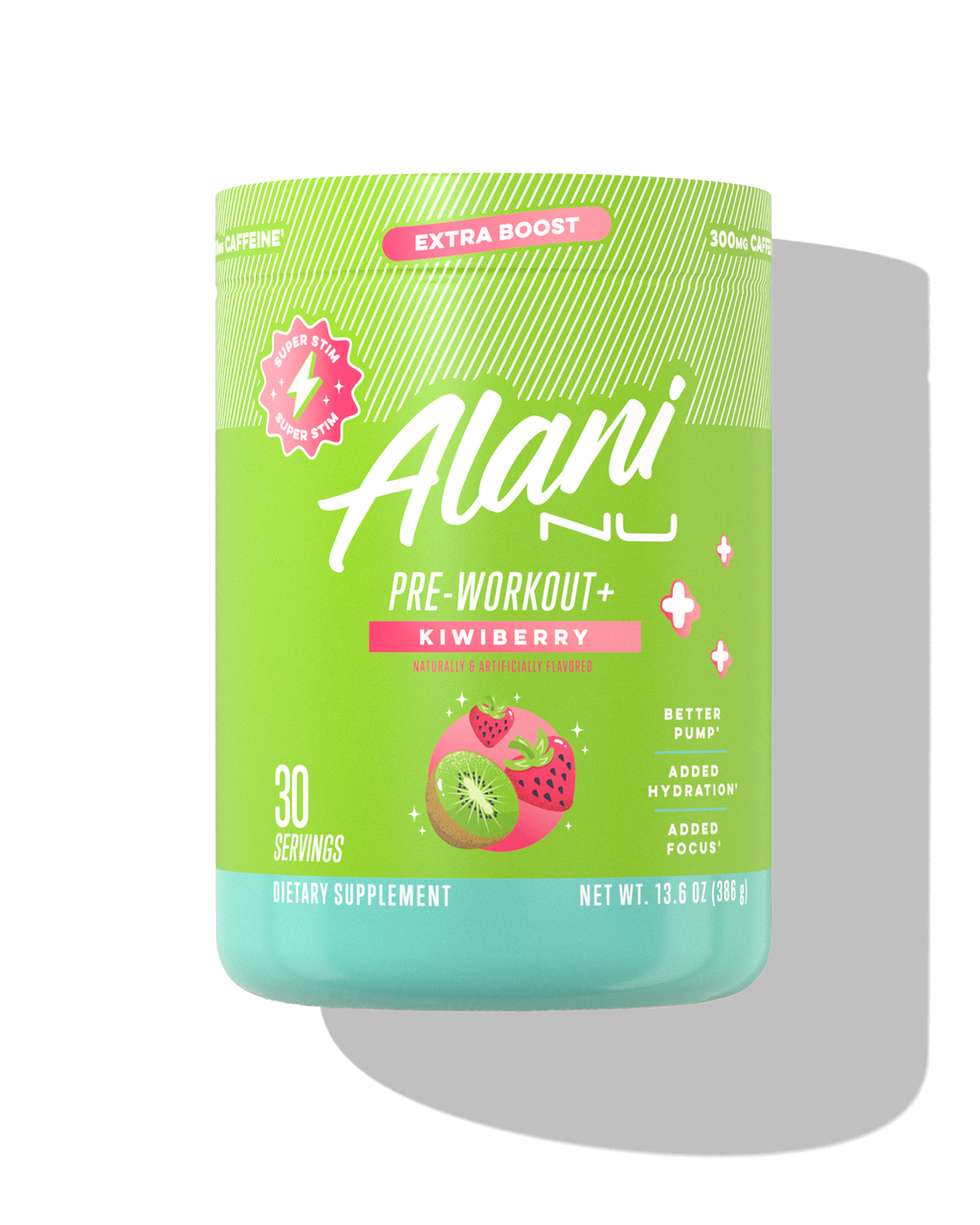 Alani Nu Pre-Workout+ - Kiwiberry W7 - image 1