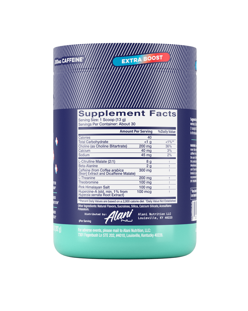 Alani Nu Pre-Workout+ - Rocket Pop V2 - image 2