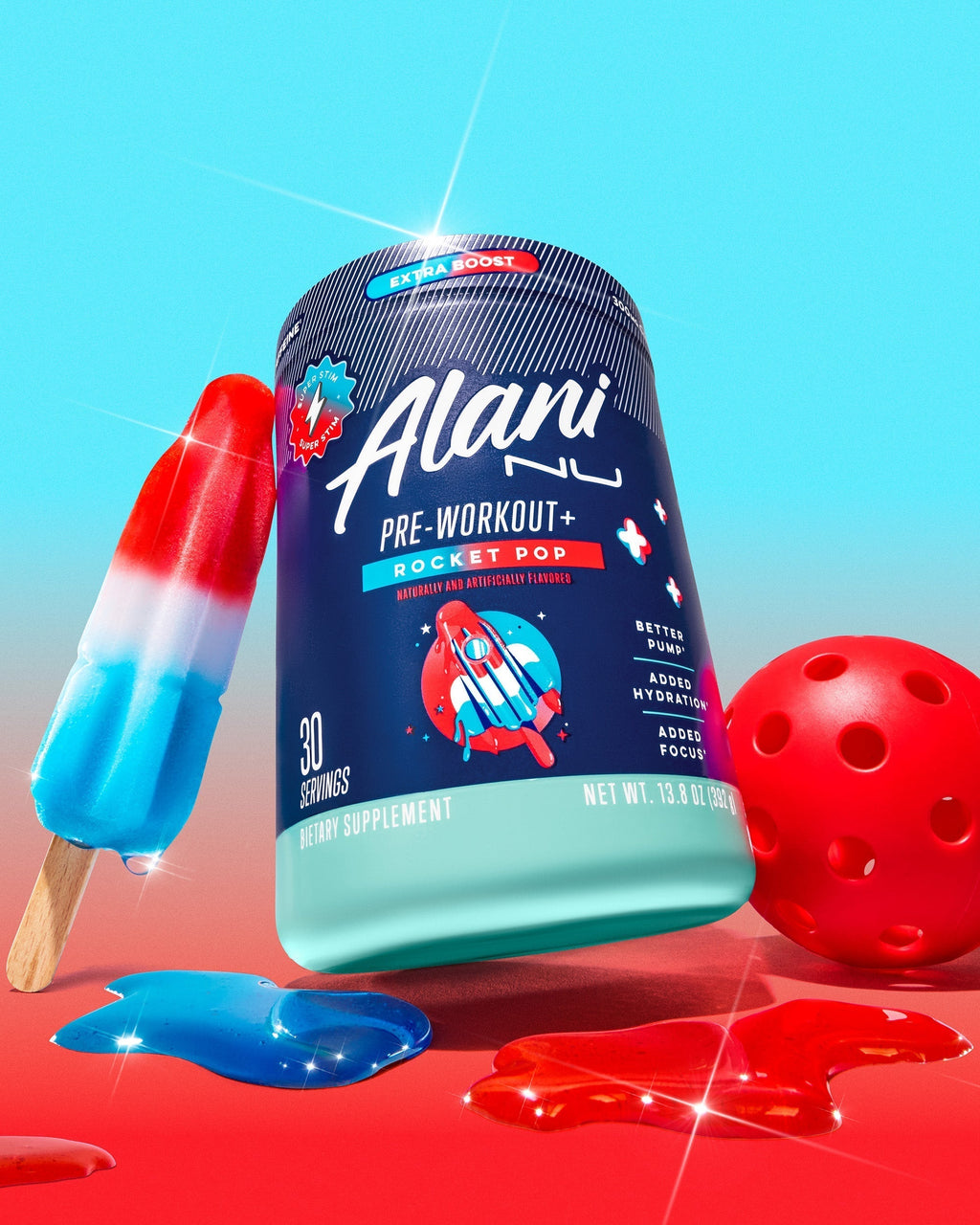Alani Nu Pre-Workout+ - Rocket Pop V2 - image 4