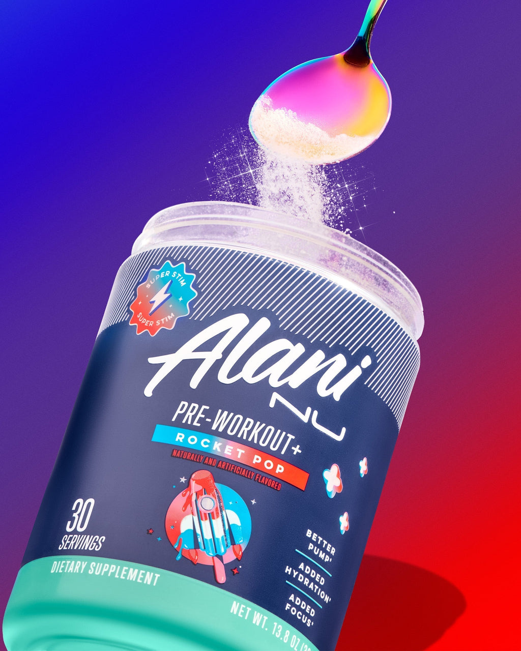 Alani Nu Pre-Workout+ - Rocket Pop V2 - image 5