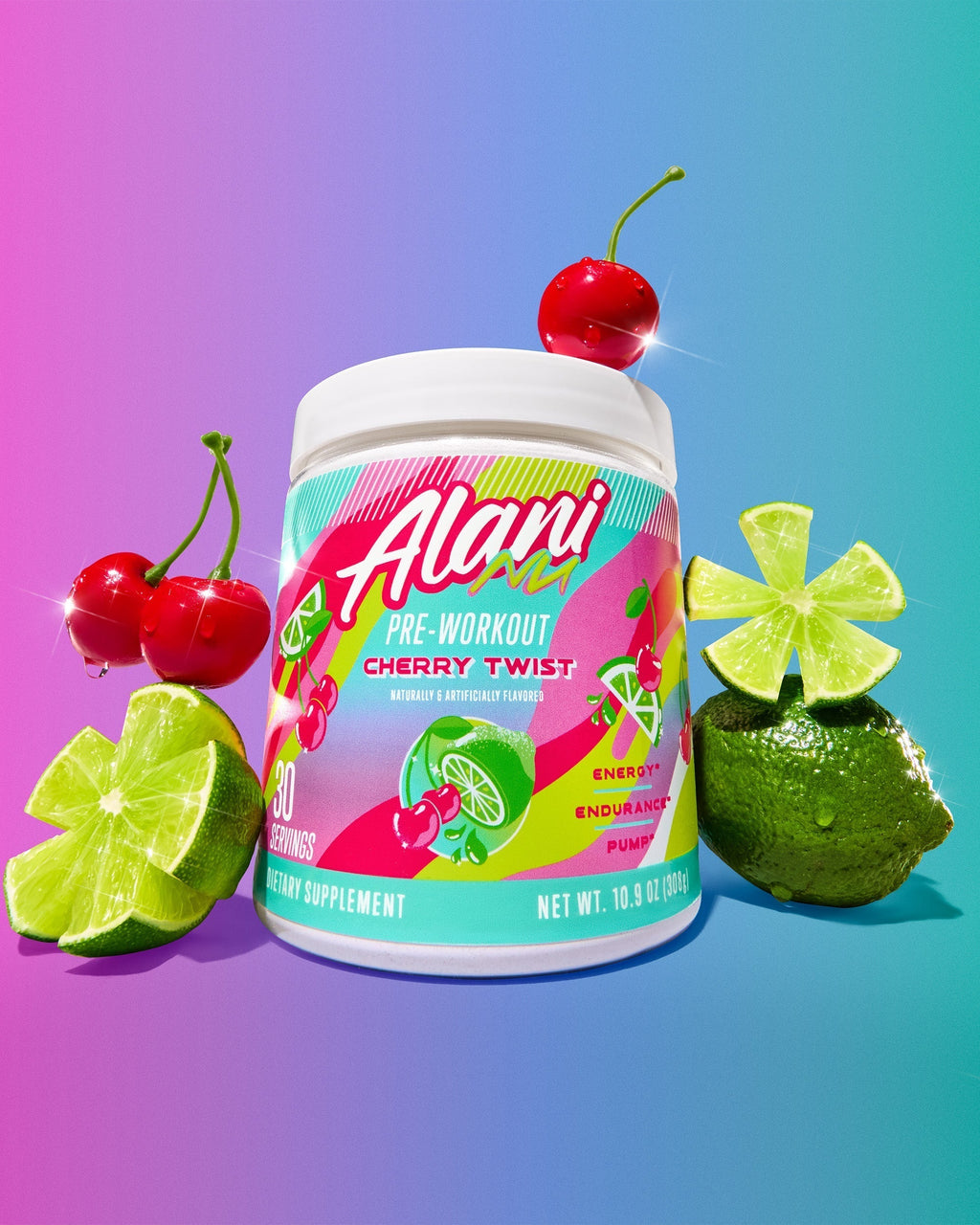 Alani Nu Energy Drink & Pre-Workout - Cherry Twist H0 - image 5