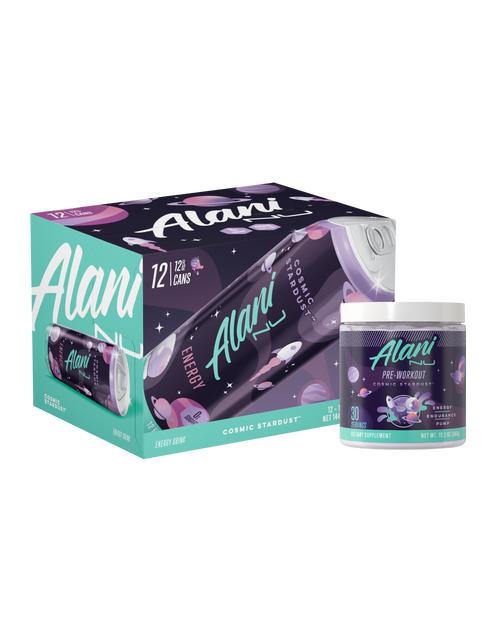 Alani Nu Energy Drink & Pre-Workout - Cosmic Stardust X3 - image 1