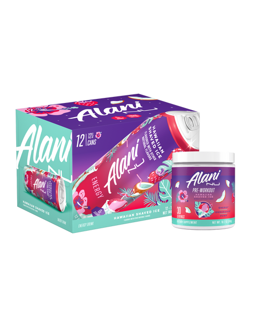 Alani Nu Energy Drink & Pre-Workout - Hawaiian Shaved Ice O3 - image 1