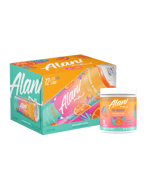 Alani Nu Energy Drink & Pre-Workout - Orange Kiss J8 - image 1