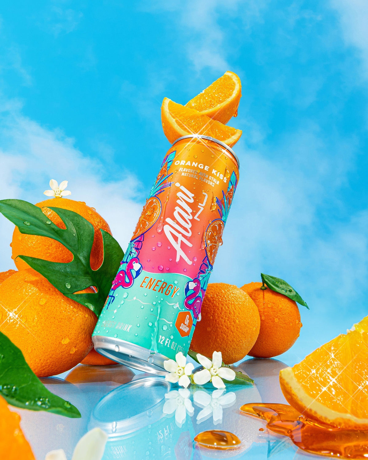 Alani Nu Energy Drink & Pre-Workout - Orange Kiss J8 - image 4