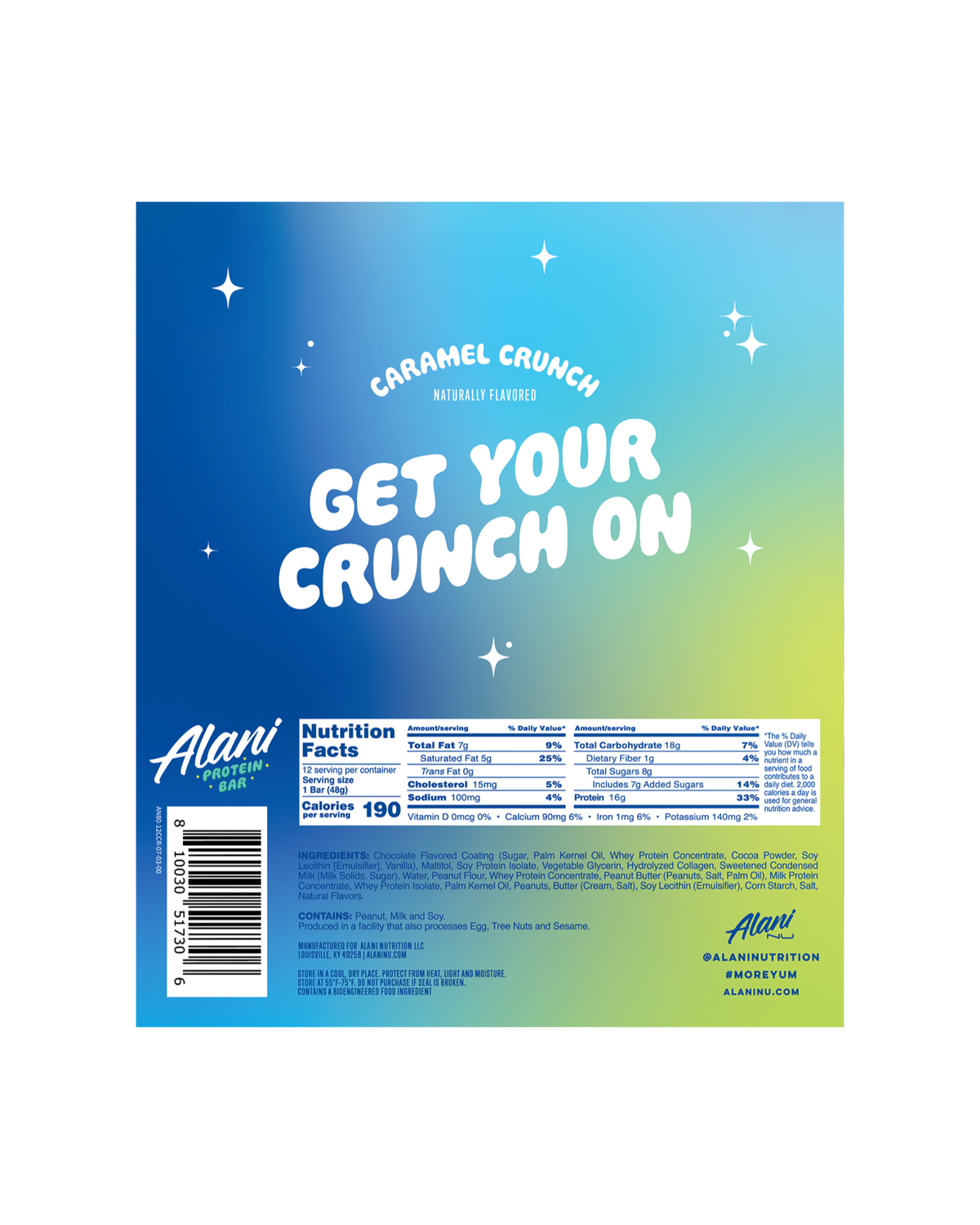 Alani Nu Protein Bar - Caramel Crunch P7 - image 3