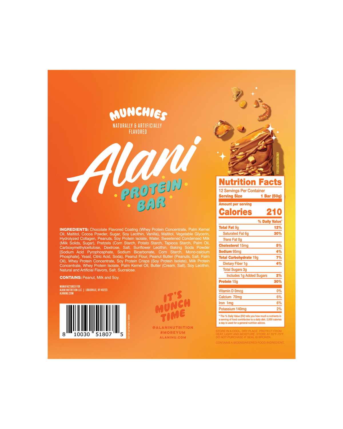 Alani Nu Protein Bar - Munchies L8 - image 3