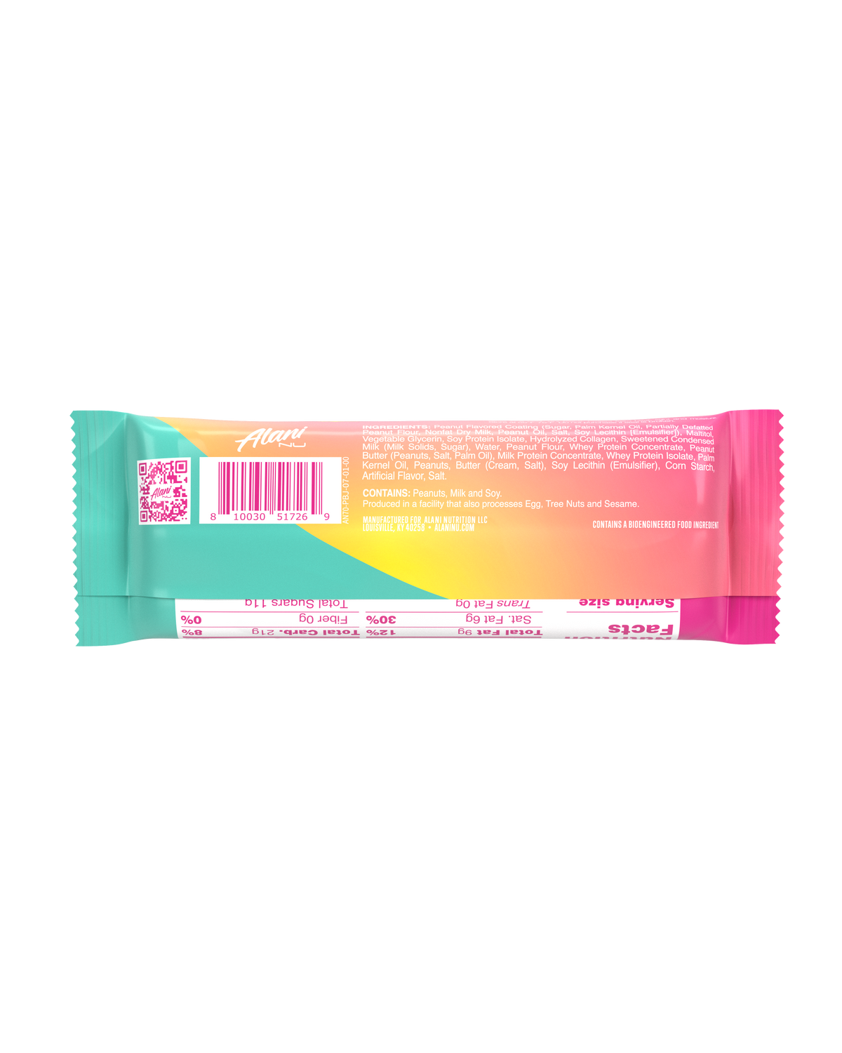 Alani Nu Protein Bar - Peanut Butter & Jelly D7 - image 2