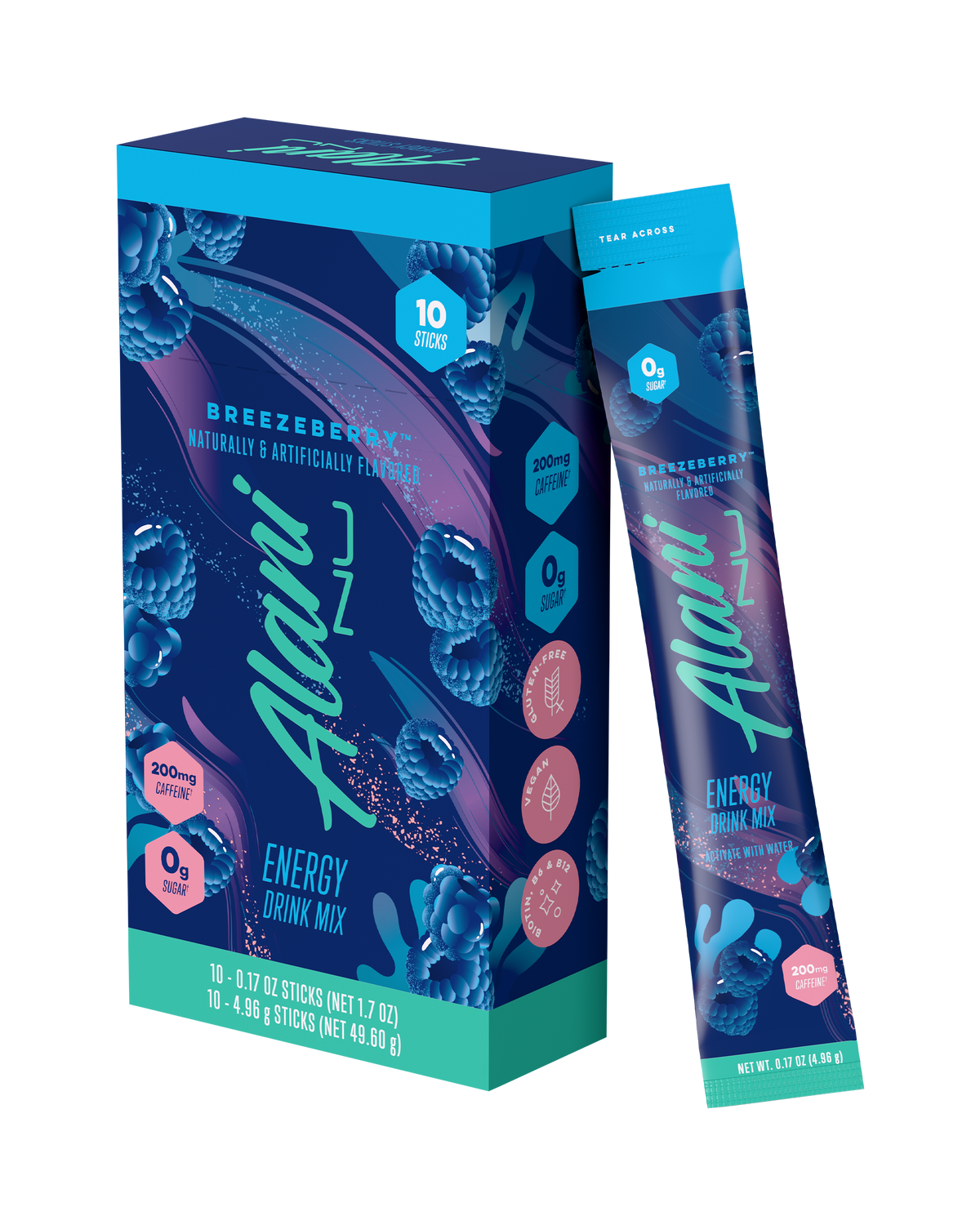 Alani Nu Energy Sticks - Breezeberry B4 - image 2