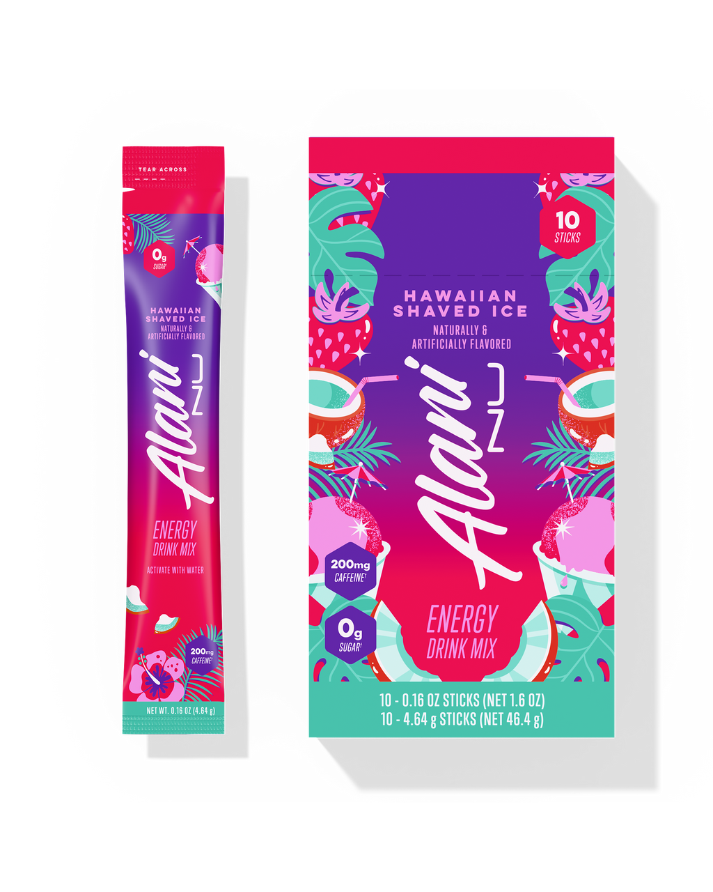 Alani Nu Energy Sticks - Hawaiian Shaved Ice N3 - image 1