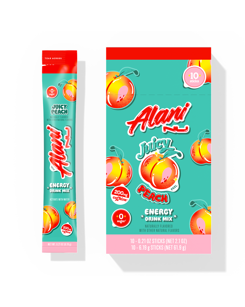Alani Nu Energy Sticks - Juicy Peach Z8 - image 1