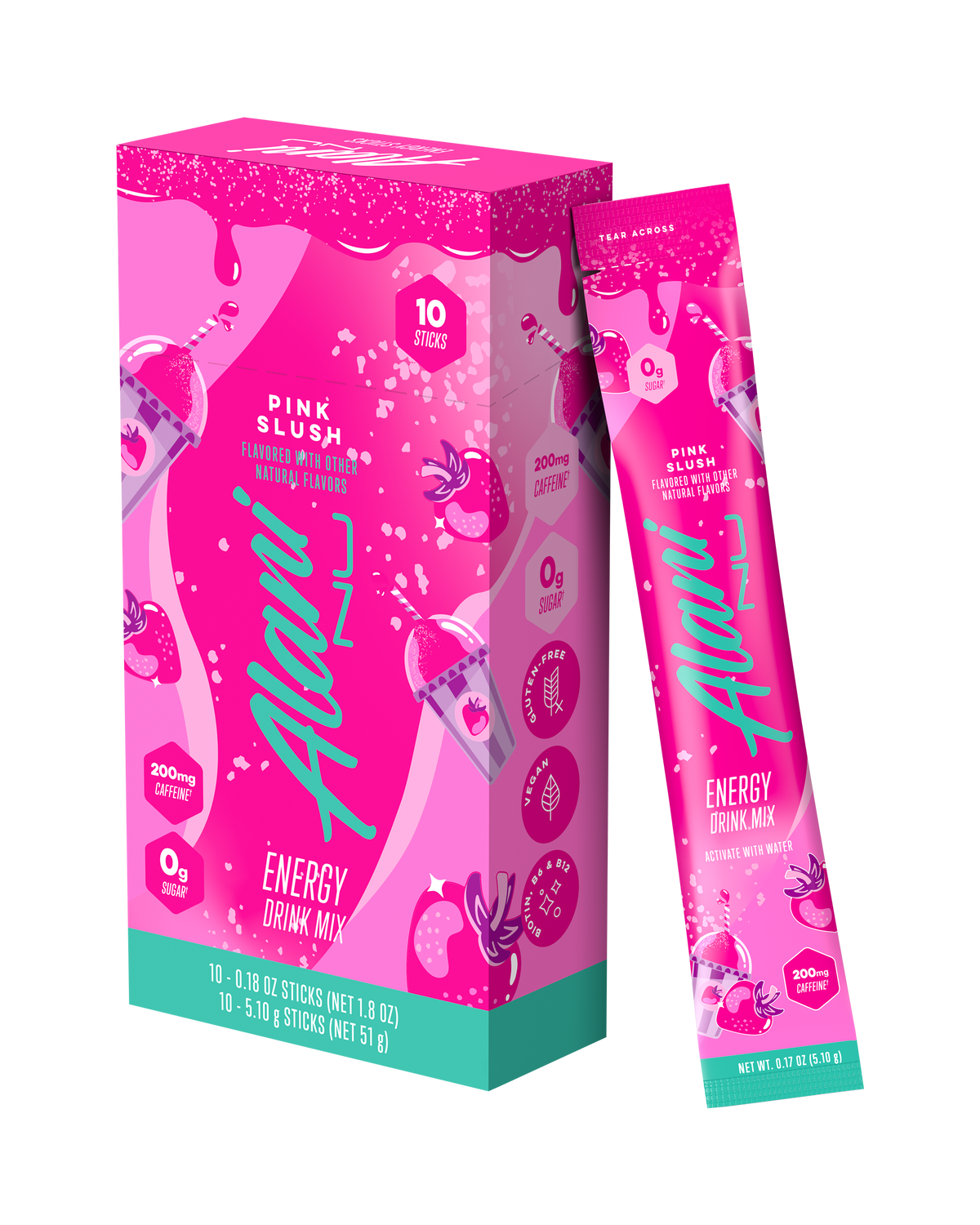 Alani Nu Energy Sticks - Pink Slush G0 - image 2