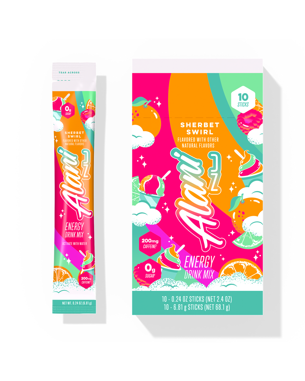 Alani Nu Energy Sticks - Sherbet Swirl W1 - image 1