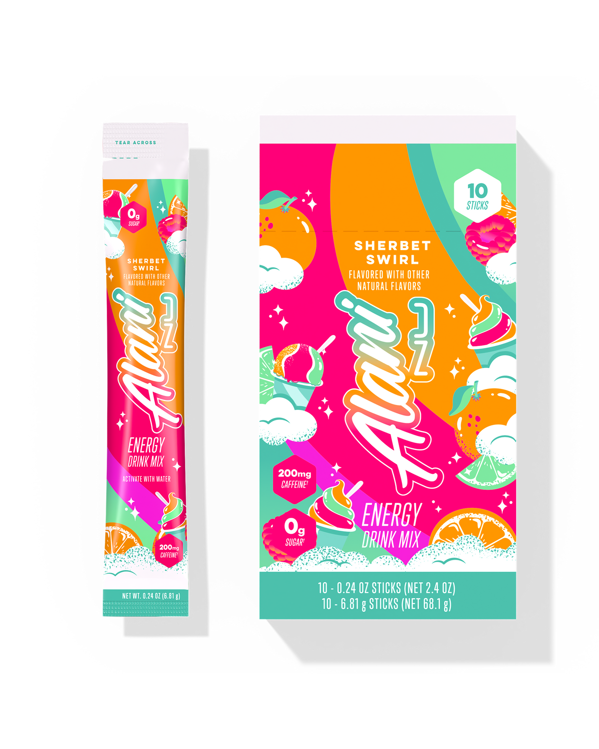 Alani Nu Energy Sticks - Sherbet Swirl W1 - image 1