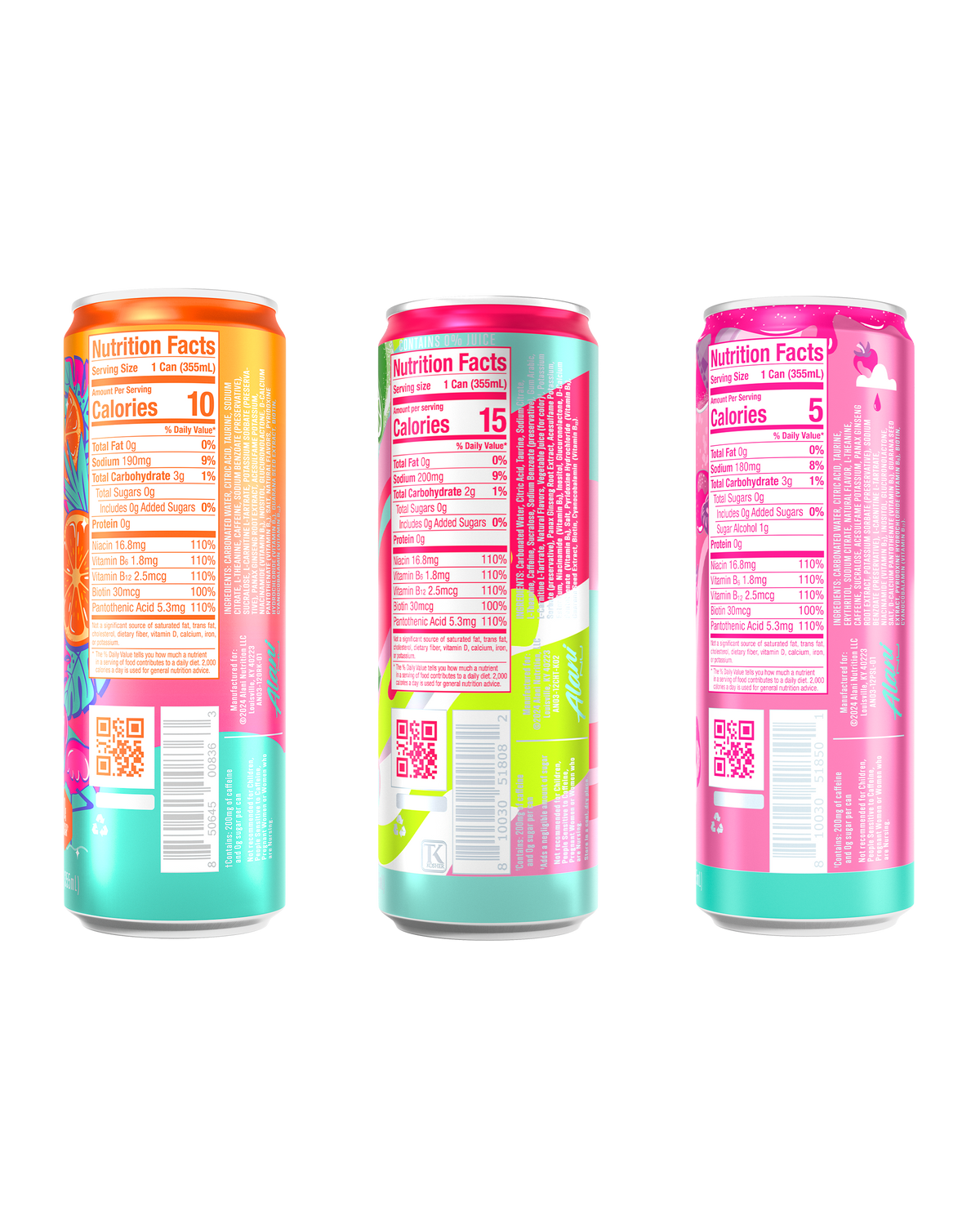 Alani Nu Energy Variety Pack - Sunshine Mix A9 - image 3