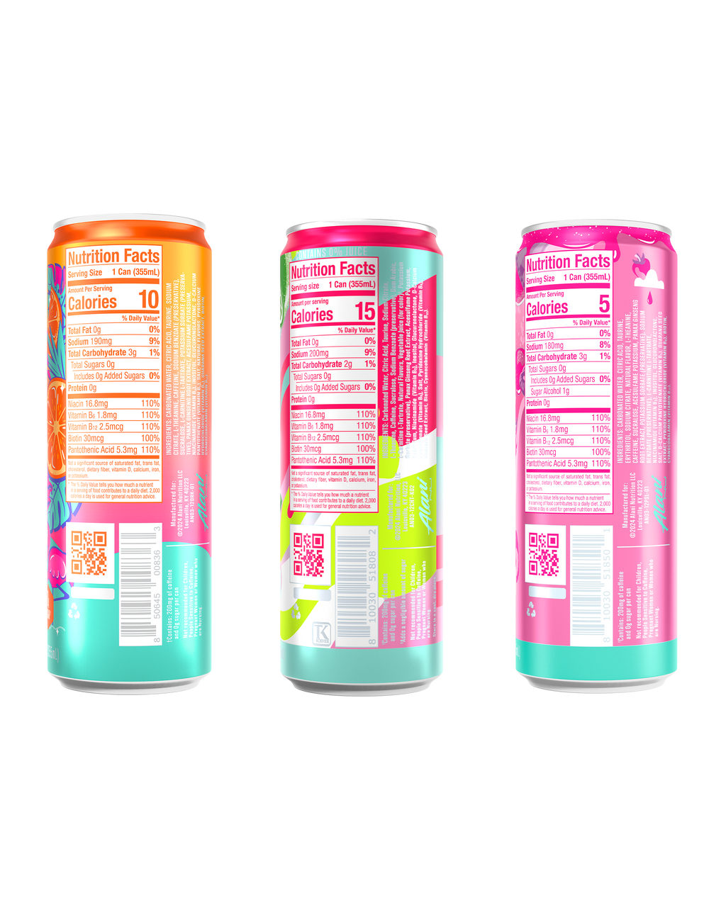 Alani Nu Energy Variety Pack - Sunshine Mix I3 - image 3
