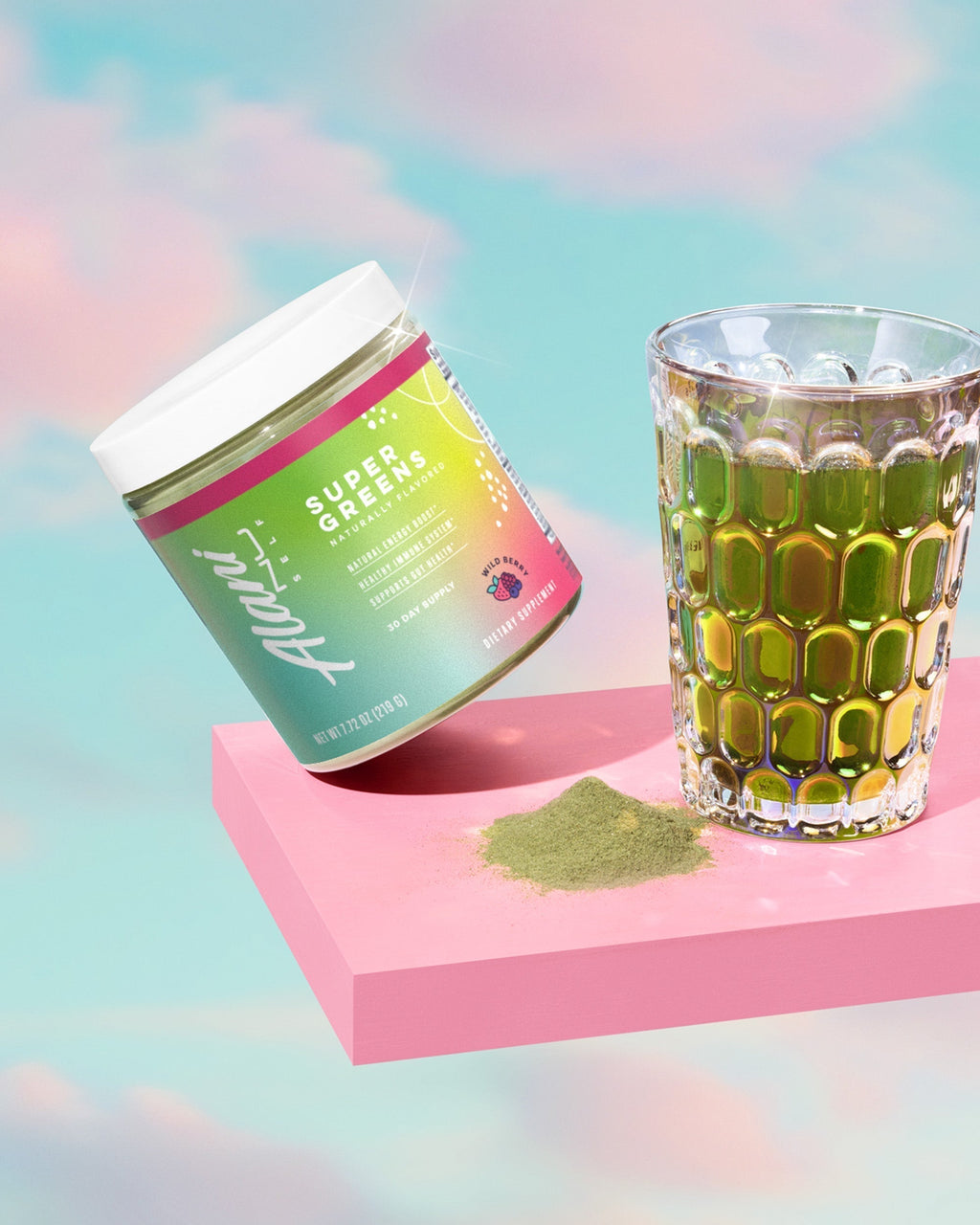 Alani Nu Super Greens - Wild Berry X0 - image 5