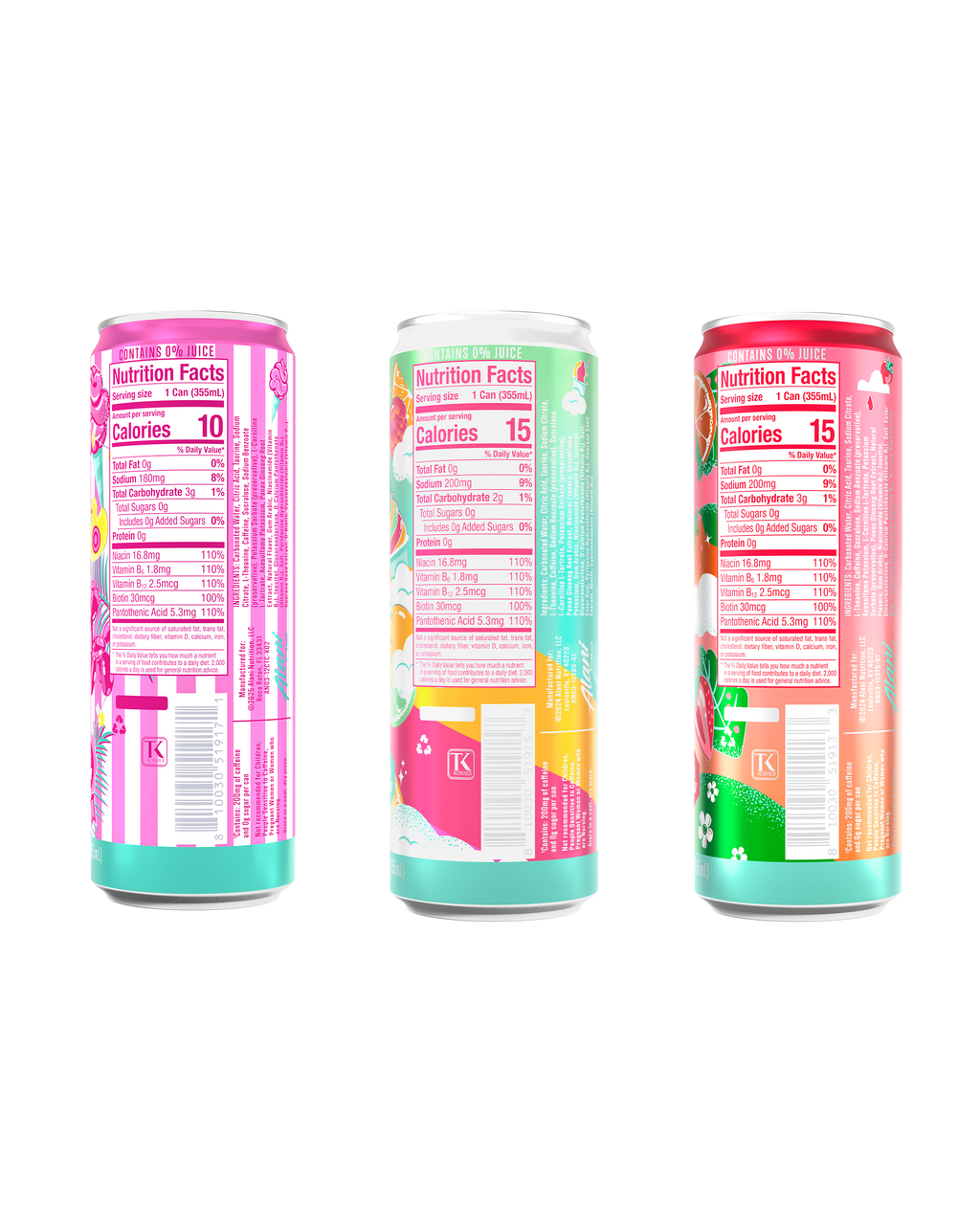 Alani Nu Energy Variety Pack - Dream Trio V9 - image 3