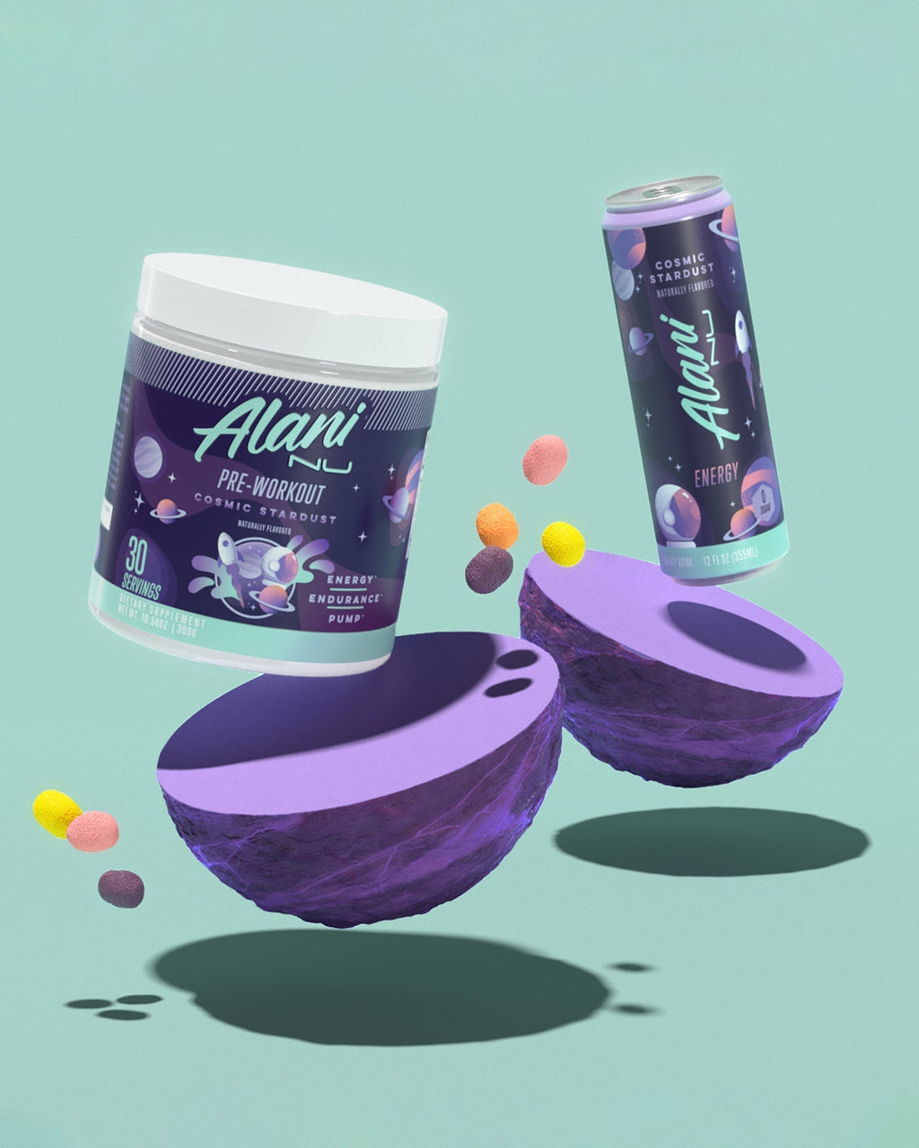 Alani Nu Pre-Workout - Cosmic Stardust O9 - image 4