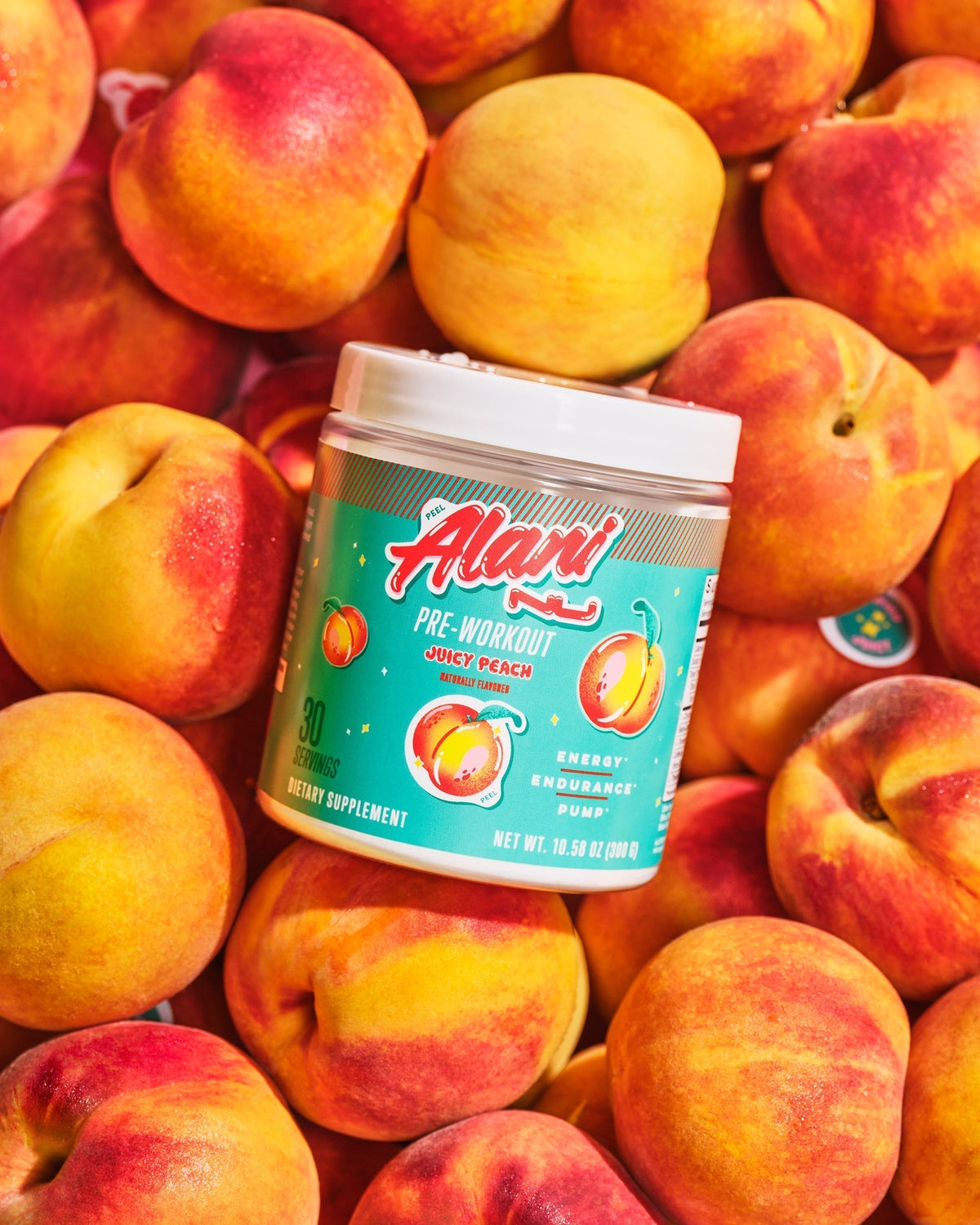 Alani Nu Pre-Workout - Juicy Peach T9 - image 4