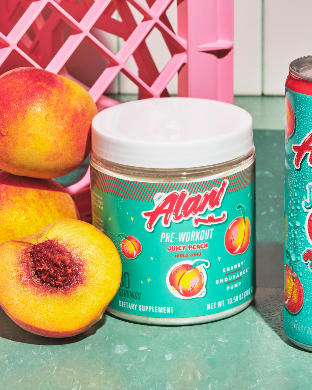 Alani Nu Pre-Workout - Juicy Peach T9 - image 6