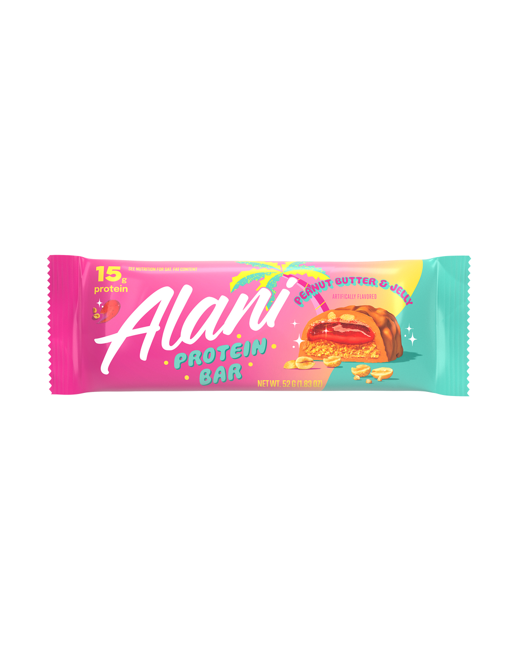 Alani Nu Protein Bar - Peanut Butter & Jelly T5 - image 2